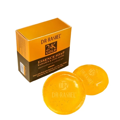 Dr.Rashel 24K Gold Radiance & Anti Aging Essence Soap - 100gms