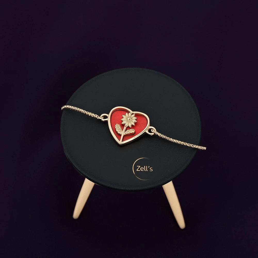 Zell’s Blooming Heart Bracelet