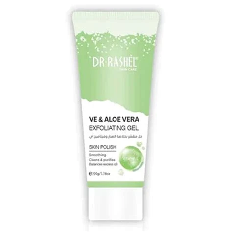 Dr. Rashel Aloe vera & Vitamin E exfoliating gel 220g