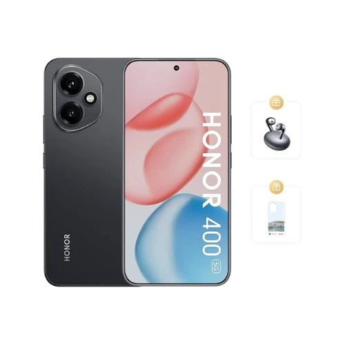 Honor 400 5G Smartphone – 8GB RAM, 256GB ROM, Dual Camera (Black)