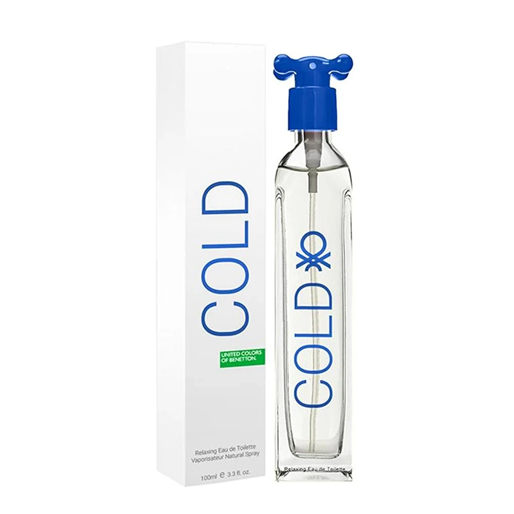Benetton Cold EDT 100ml New Pack A Fresh and Dynamic Fragrance for Men