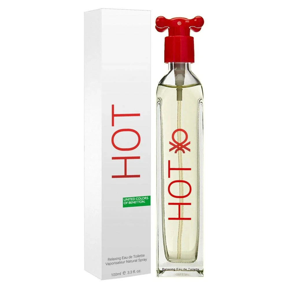 Benetton Hot Eau de Toilette 100ml A Sensational Fragrance for Men